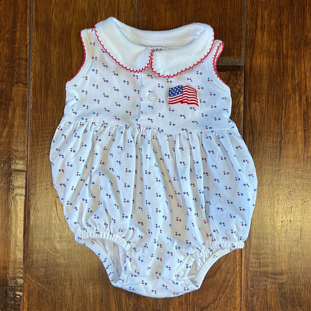 Magnolia Baby Bubble Fourth of July